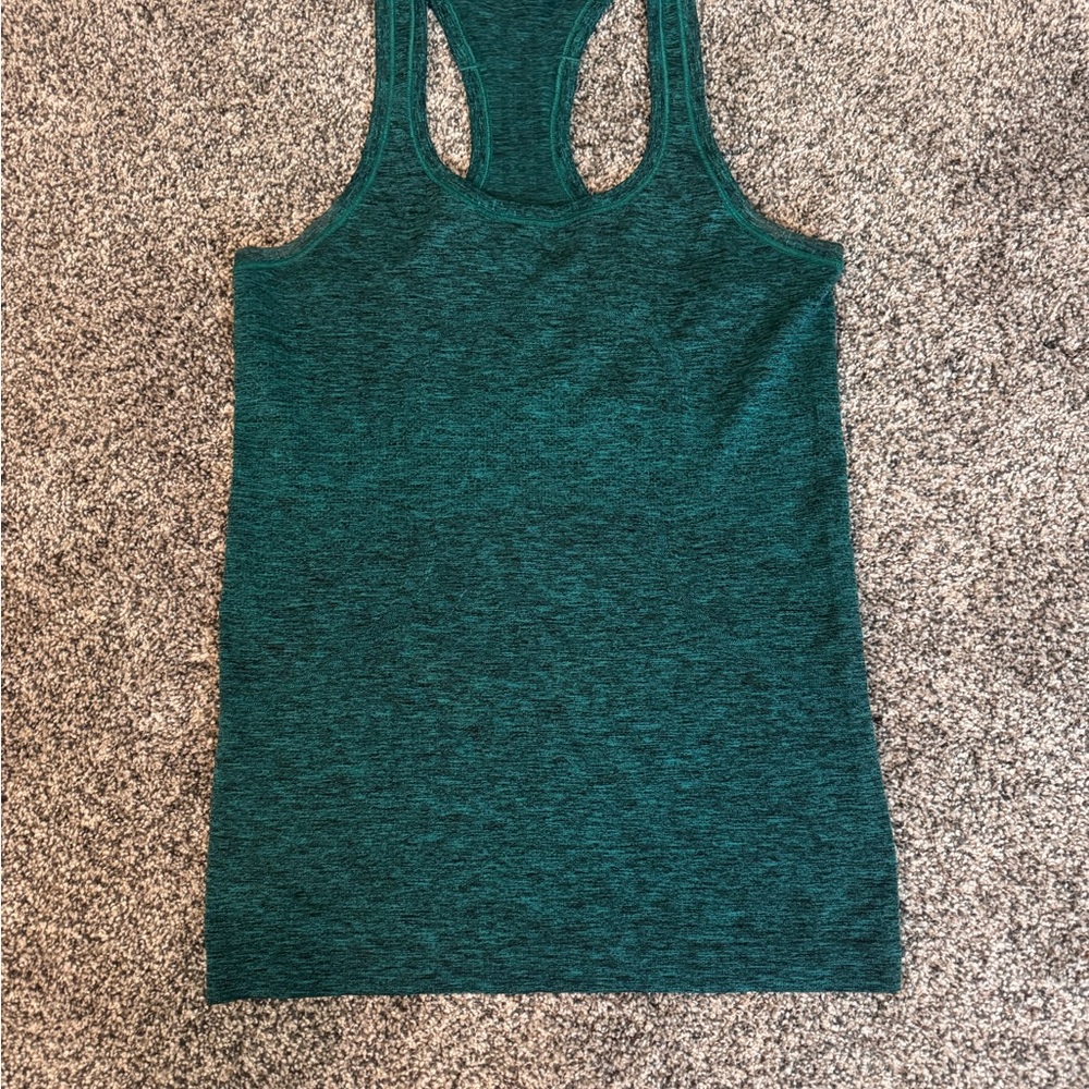 lululemon athletica Swiftly Tech Racerback Tank - dark green/evergreen - Picture 2 of 2